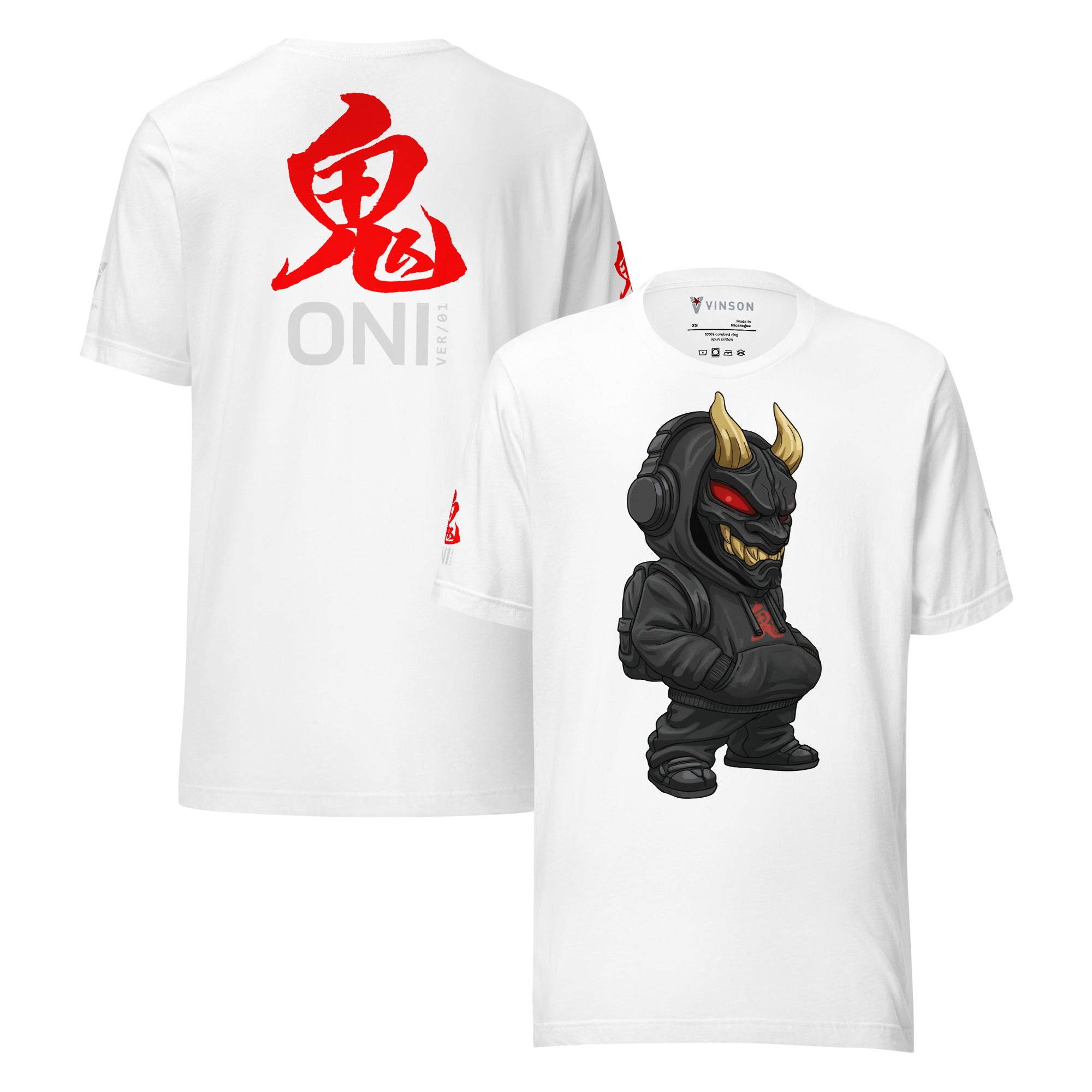 Vinson MFG ONI Ver 01 T-Shirt White